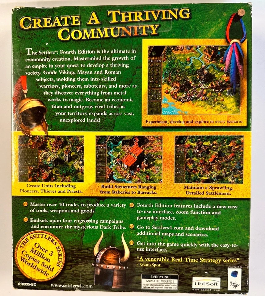 The Settlers Fourth Edition,BIG BOX,PC Game CD-Rom Software - Image 2 of 4