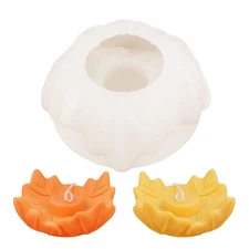 TOAUTO 3D Maple Silicone Mold for Candle Making Fall Themed Maple Mold for DIY