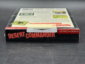 Desert Commander Nintendo NES Oval SOQ Sealed New W/ Hangtab Authentic Kemco