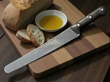 ED Wusthof Dreizackwerk Avantgarde 10” Super Slicer Knife *Vintage* Razor 222