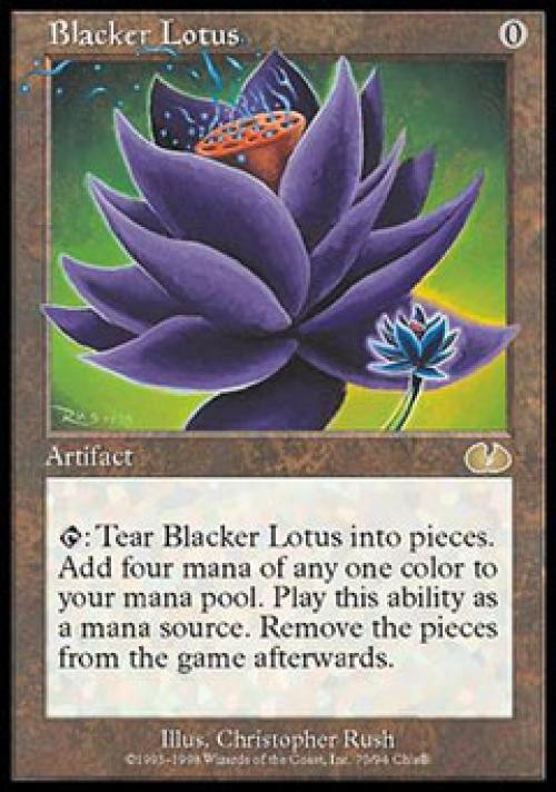 MTG English Blacker Lotus NM Normal Unglued