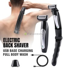 Electric Back Shaver For Man Body Grooming Razor Leg Armpit Chest Shave Trimmer