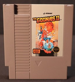 The Goonies II 2 Nintendo NES 1987 Complete CIB Tested