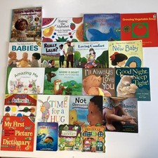 Baby Toddler Preschool Learning Day Care Children's Story 20 Picture Book Lot