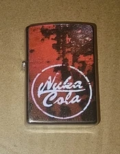 Fallout Flip Top Themed Working REAL Lighter Nuka-Cola Industries BRAND NEW 