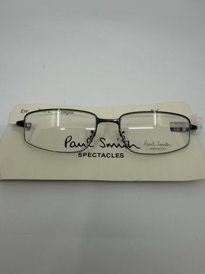 Paul Smith PS-1005 A Eyeglasses 51-17-140 Black Metal Japan NEW Authentic