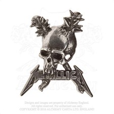 METALLICA - DAMAGE INC PIN BADGE - D500z