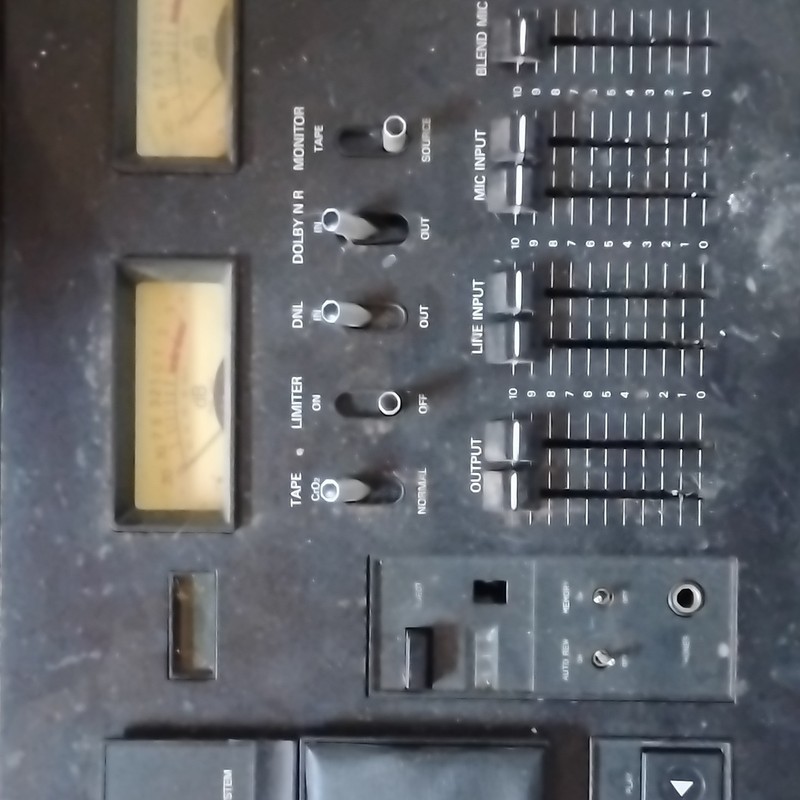 Audio Mixer Console w/ Headphone Jack, Limiter, Tape In/Out