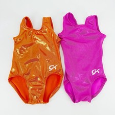 Bundle of 2 Girls GK Classic Mystique Tank Leotards Gymnastics Dance Acro CXS