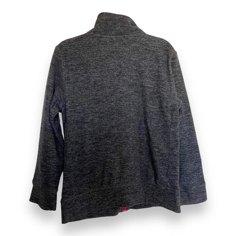 Chaqueta polar Puma para niños talla M 8 10 gris roja cremallera frontal completa capas ligeras Foto 4 de 4