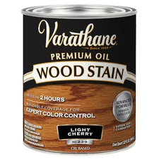 Varathane 211720H Premium Wood Stain, Oil Based, Light Cherry, 1 Quart