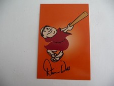 DONNY WALL SAN DIEGO PADRES AUTOGRAPHED SWINGING FRIAR POSTCARD