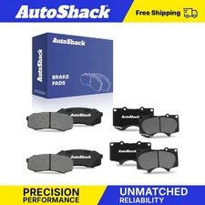 Front Rear Ceramic Brake Pad Set for 2003-2024 Toyota 4Runner