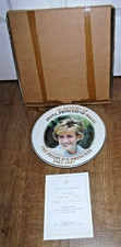 Fine Bone China Plate ~ Princess Diana - The People's Princess ~ Excellent ~ COA