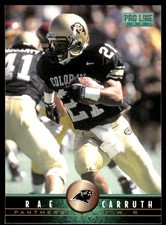 Rae Carruth 1997 Pro Line #284 Panthers NFL READ FREE SHIPPING AutographDen