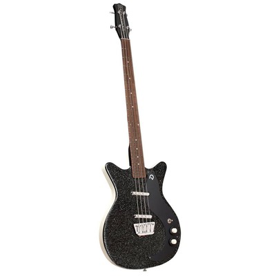 Danelectro 59SSB-BKMF '59 DC Doublecut Shorthorn Short Scale 4-String...