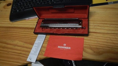 HOHNER ''THE 64 CHROMONICA'' 4 CHROMATISCHE OKTAVEN 280C MIT ORIGINALE CASE NEU!!!