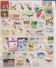 Birds used stamp selection (45) some lovely stamps here