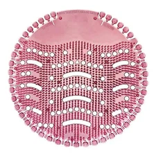 Tough Guy 6Epa2 Urinal Screen, Wave, Spiced Apple, Pk10