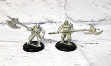 Privateer Press WARMACHINE Steelhead Halberdiers Metal Miniature 2X Figure LOT