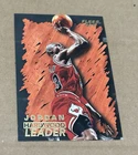 Michael Jordan card 1996-97 Hardwood Leader Insert #123 Chicago Bulls NBA