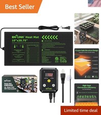 Seedling Heat Mat with Thermostat Controller Combo Set