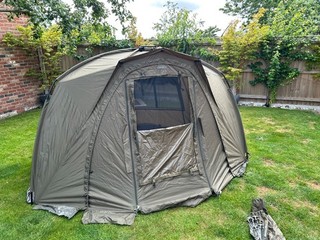 Trakker Tempest Brolly 100T Shelter Carp Bivvy with Ground Sheet & Infill Panel