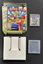 Nintendo Game Boy Wario Land Super Mario Land 3 Game And Box - Tested and Works!