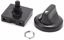Rotary Switch 4 Position 3 Speed Selector Governor with Button Fan...