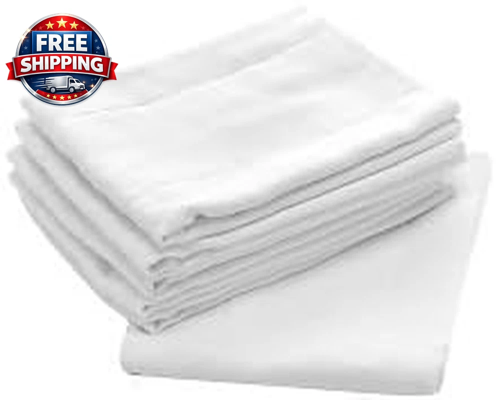 Flat Cloth Diapers 27X27 (6-Pack)