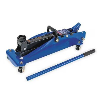 Westward 1Mzk7 2-1/2 Tons Hydraulic Service Jack 15-1/4'' Max. Lifting H.,