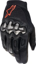 Alpinestars Megawatt Gloves (XX-Large, Black/Red Fluorescent)