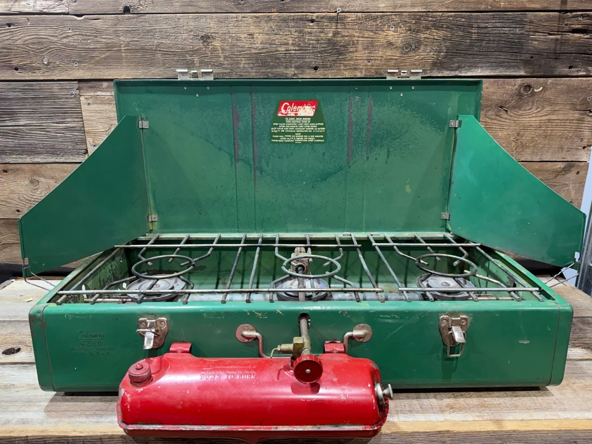 バーベキュー・調理用品 Coleman Camp stove 424 Coleman unleaded two