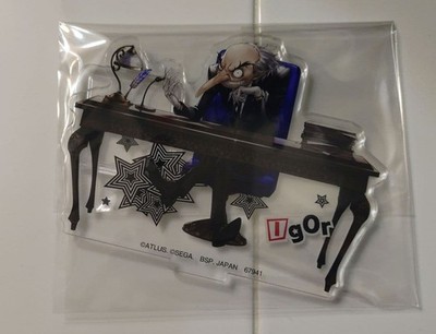 Persona 5 Royal Ichiban Kuji Igor Acrylic Stand F Prize Unopened