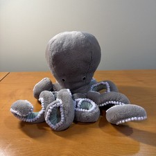 Jellycat Neo Octopus Plush Gray Purple 12 Inch Stuffed Animal Toy Retired