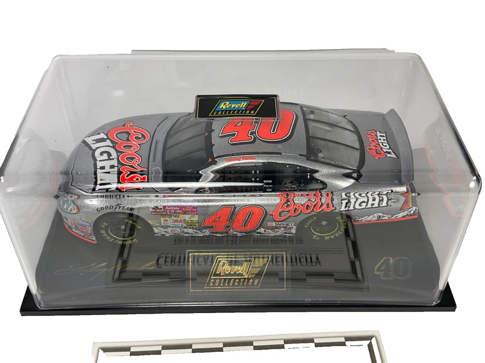 2002, Sterling Marlin #40 Coors Light Darlington Win Raced Version, 1/24 Diecast - Image 4 of 4