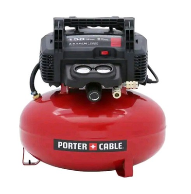 #ad Porter Cable 6 Gal. 150 PSI Portable Electric Air Compressor C2002 $140.00
