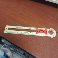 Learning Resources SAFE-T Bullseye Compass, Ruler, Protractor, Early Geometry