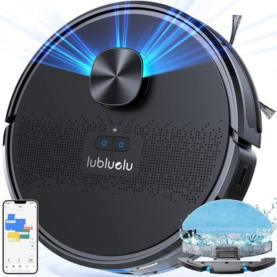Lubluelu SL61 Saugroboter Wischfunktion Lasernavigation Staubsauger Gebraucht