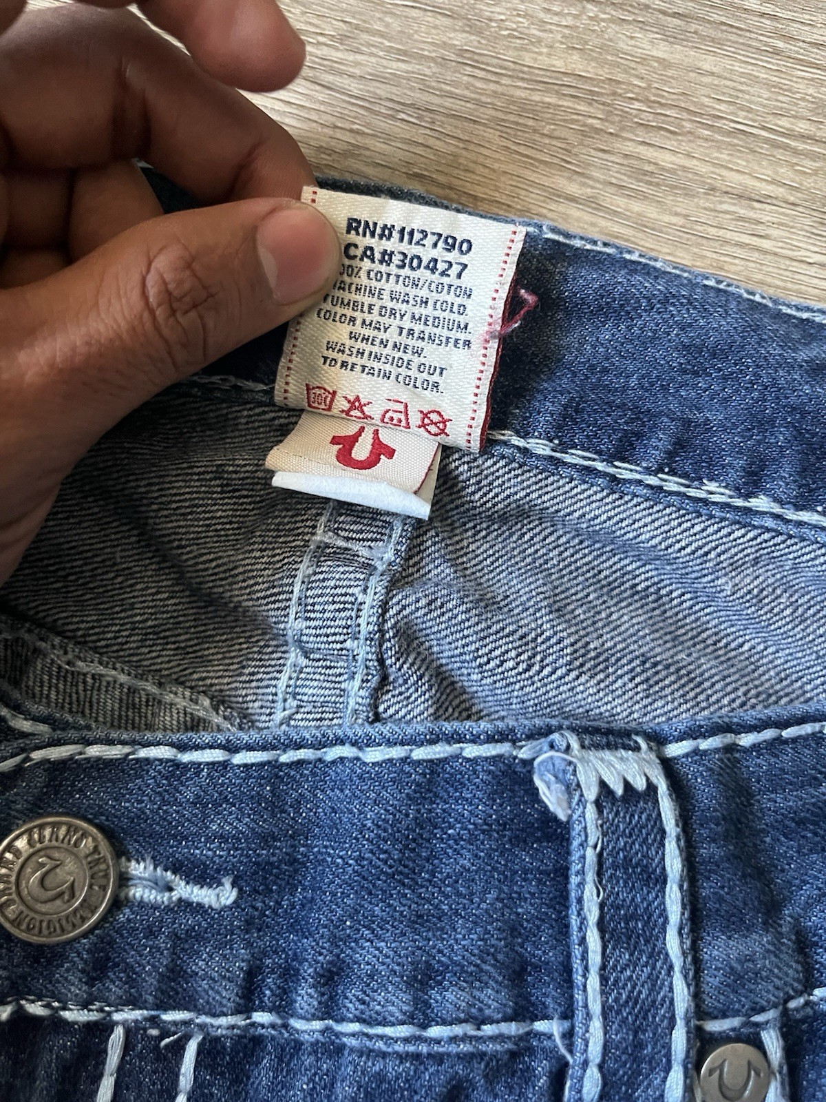 True Religion Joey super T 40x32 - Gem