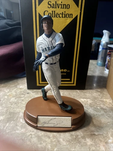 Ken Griffey Jr. Signed Seattle Mariners MLB Salvino Figurine 160/250 Home Jersey