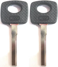 2 NEW MERCEDES-BENZ HIGH SECURITY IGNITION KEY BLANK - FIT MANY MODELS S34YS-P