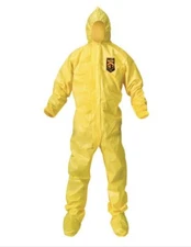 Box of 12 KLEENGUARD A70 5XL Chemical Protective Coverall w/Hood & Boot 00688
