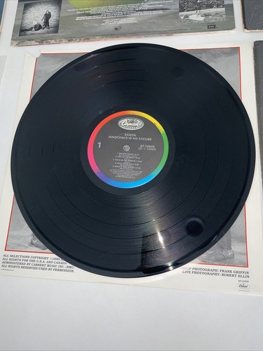 Metal Lot : Saxon + Rainbow + Kingdome Come Innocence is no Excuse Between Eyes - Picture 11 of 19