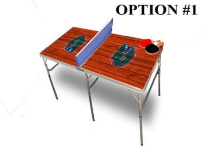 University of Florida Portable Table Tennis Ping Pong Folding Table w/Accessorie