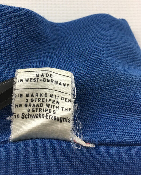 Adidas 1970s Ein Schwahn Erzeugnis made West Germany track Adidas 1970s Ein Schwahn Erzeugnis made West Germany track