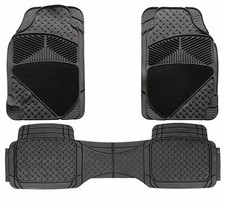 3pc Heavy Duty Rubber & Carpet Floor Mats fits Citroen C1 C2 C3 C4 Saxo