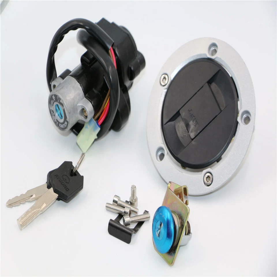 Переключатель зажигания крышка замка комплект ключей для Suzuki SV650S 2003-09 04 05 06 США - Изображение 2 из 4