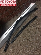 SET LAME TERGICRISTALLO GEMELLE NUOVE ORIGINALI TOYOTA GT86 2013 2014 2015 2016 2017 (2 PEZZI)