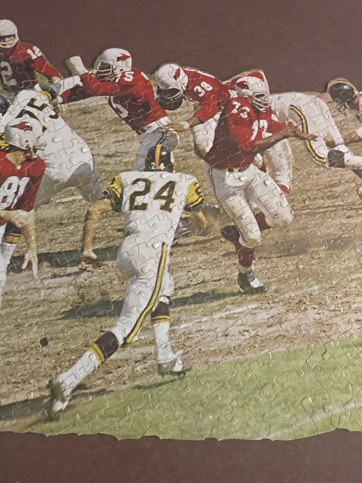 Fairchild “The SHAPE” Pro Football Adult Puzzle 1960’s - Complete! SCARCE - Image 3 of 4